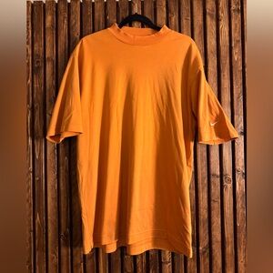 Nike vintage mock neck short sleeve